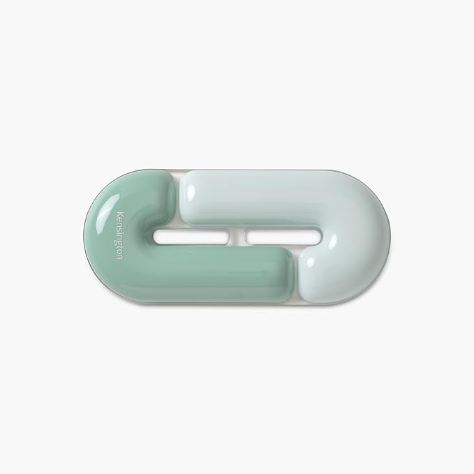 Kensington Mouse Wrist Rest Gel Support Cushion for Mice & Trackballs, Duo Gel Ergonomic Mouse Wrist Support for Pain Relief, Comfortable Non-Skid, Loop Green, 7.4" x 3.27" x 0.7" K62829WW by Unknown
