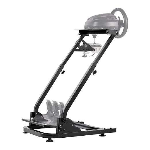 VEVOR G920 Racing Steering Wheel Stand Shifter Mount fit for Logitech G25 G27 G29 G920 G923 Thrustmaster T330TS Mainstream Brands Gaming Wheel Stand Wheel Pedals NOT Included Racing Wheel Stand by VEVOR