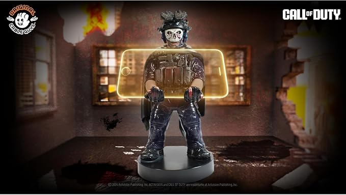 Exquisite Gaming Call of Duty Cable Guys Zombie Ghost Controller Holder & Phone Stand - Image 9