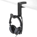 Rotating Headphone Stand, No-Drill 360° Rotating PC Gaming Headset & Controller Holder, Under Desk Hanger with 360 Degree Swivel & Cable Clip Organizer by Unknown