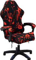 Gaming Chair Covers Slipcovers, Stretch Removable Washable Computer Reclining Gaming Chair Protector Slipcovers with Armrest Cover (No Chairs) (Halloween-bloodyprinting Black) by ACOFRR