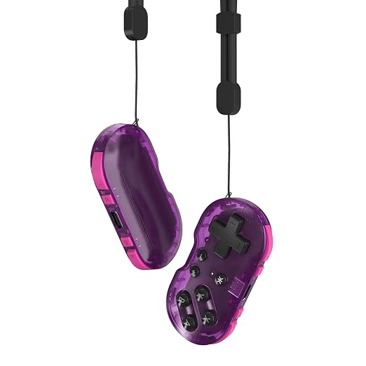 CRKD ATOM - Collectible Keychain Controller for Nintendo Switch, PC, Mac, Mobile and Smart TV (Atomic Purple) - Image 2