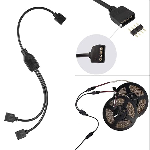 SUPERNIGHT 3528 2835 4 Pin 8mm LED Strip Connector Kit - Image 4