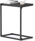 VASAGLE C Shape End Table for Couch or Sofa, Industrial Small Side Table by Unknown