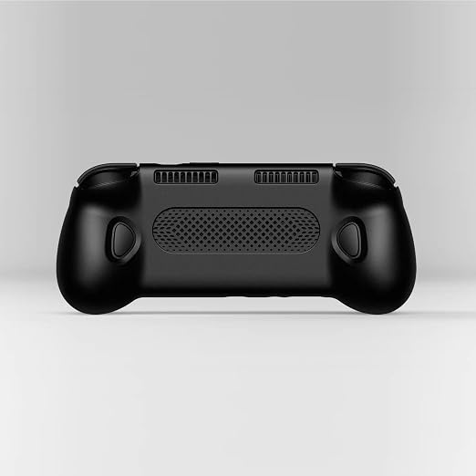 Grip Case for AYN Odin 3, Grip Handle Ergonomic Protective Cover Anti-Fall Shockproof Shell Protector Stand Holder for Odin3 Handheld Game Console Accessories (Black) - Image 4