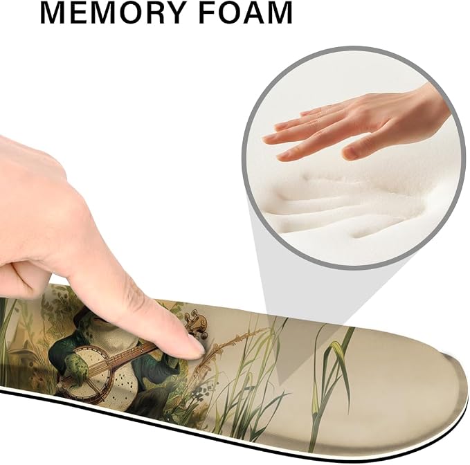Desk Pad and Keyboard Wrist Rest, Large Mouse Pad + Keyboard Pad+Mouse Wrist Support, Non-Slip Desk Mat Protector for Office, Home 31.5×11.8 Inches Anime Frog - Image 3