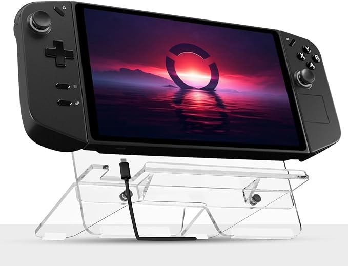 Stand for Legion Go/for Switch 1/2 Console,Acrylic Desktop Holder for Switch 1/2/for Legion Go Gaming Handheld - Image 2