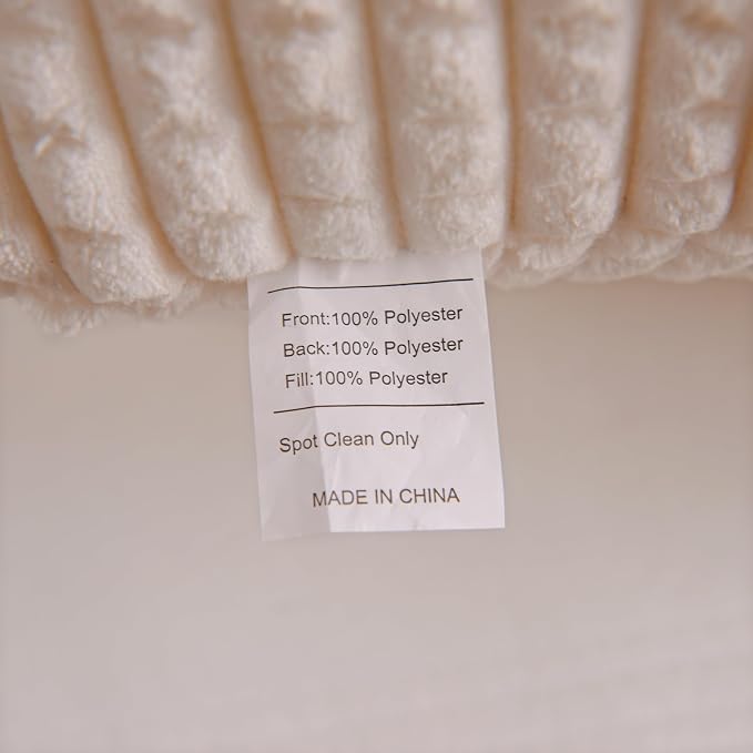 A Nice Night Ivory 17" Bed Wedge Pillows with Arms for Sitting - Image 9