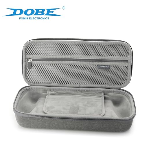 DOBE Portal storage cases EVA hard -shell game console storage bag handheld handler portable hand -style storage package for PS5 Portal handheld dual zipper storage package - Image 5