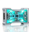 8K USB-C Gaming Dock with Clear Glass Window, Cartoon Print & LED Light by Unknown