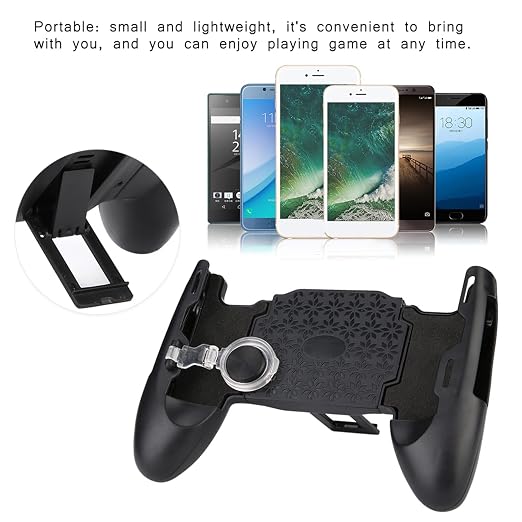 Portable Telescopic Phone Gamepad Holder for Android iOS Mobile Controller Play Game 3 in 1 Universal Gamepad Gaming Handheld with Stand and Kickstand Compatible with Gaming on Smartphone - Image 2