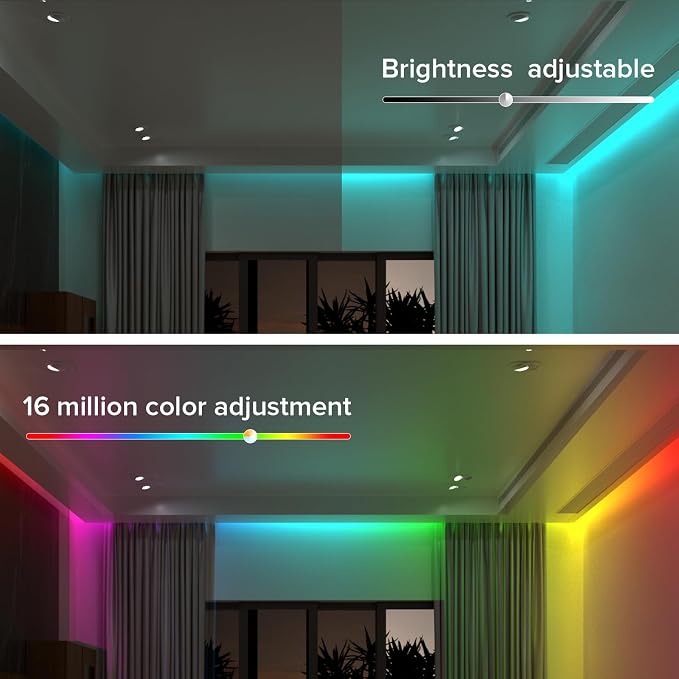 BTF-LIGHTING 9.8FT WS2814 Smart IC RGBW 6000K DC24V COB LED Strip Light - Image 6