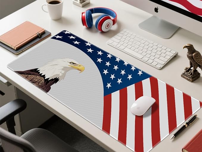 JIALONG Large Gaming Mouse Pad, XXL Desk Mat, Durable Extended Mousepad with Stitched Edges, Non-Slip Base Keyboard Mat for Gamer, Office and Home - 35.4x15.7 Inches - Image 5