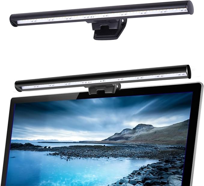 Wodgreat Laptop Monitor Lamp, Eye Care LED Screen Light Bar No Screen Glare by Wodgreat