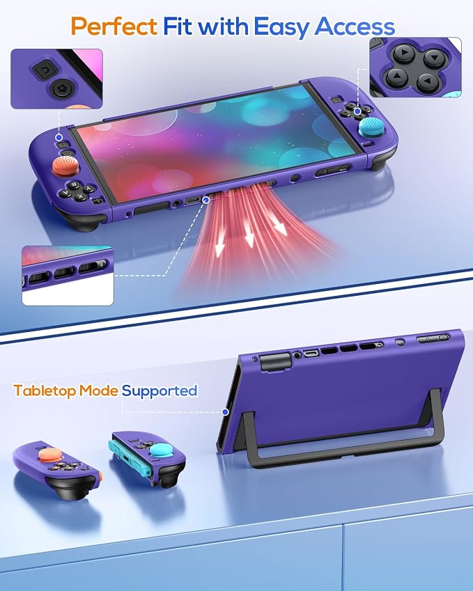 FYOUNG Protective Case for Nintendo Switch 2 2025, Slim Cute Hard Shell - Image 3