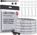 BTF-LIGHTING RGB+Cool White SK6812 LED Strip 16.4FT 300LED DC12V IP68 by BTF-LIGHTING