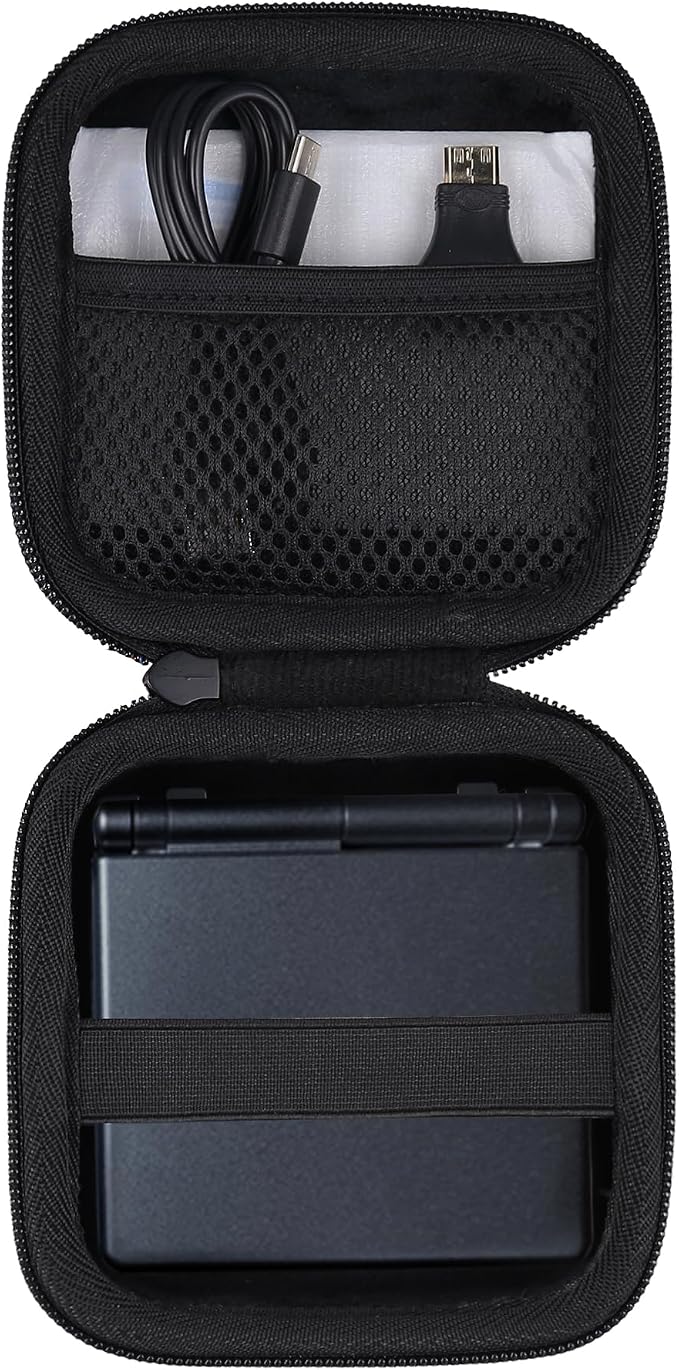 Khanka Hard Case for Anbernic RG Rotate/RG34XXSP/RG35XXSP Retro,Black by khanka