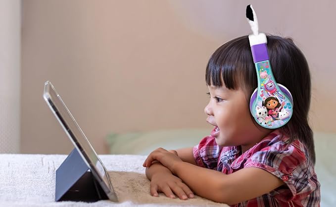 Gabbys Dollhouse Bluetooth Headphones for Kids, Wireless Headphones - Image 5