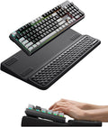 Vaydeer Extra-Large Keyboard Wrist Rest, Ergonomic Keyboard Stand with Wrist Rest, Ergonomic Keyboard Riser with Soft Memory Foam Cushion for Typing, Gaming, Home Office, Carpal Tunnel Pain Relief by Vaydeer
