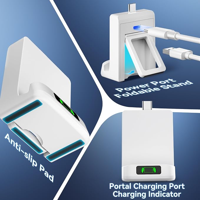Charging Stand for PS Portal Remote Player, 2.5H Fast Charge Dock Station - Image 4
