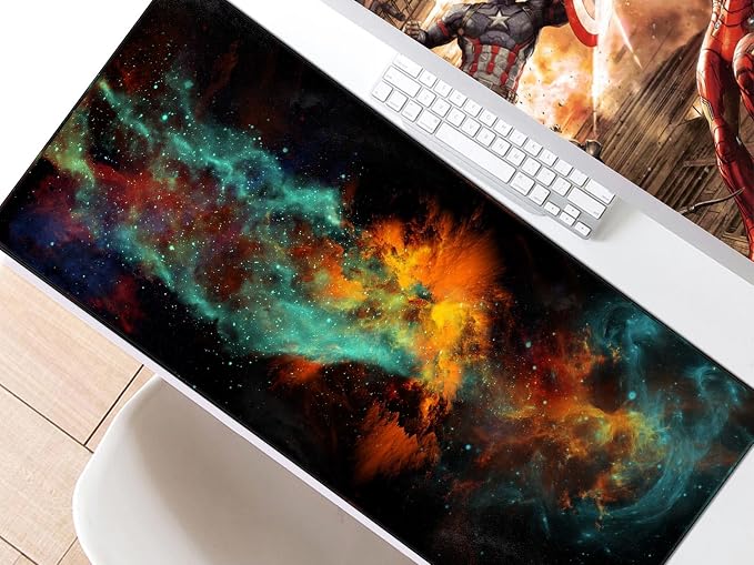 JIALONG Gaming Mouse Pad Desk Mouse Mat Large Size 35.4 x15.7inches Comfortable XXL Mousepad for Work Gaming Office Home - Image 6