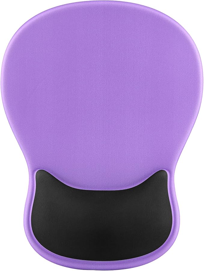 Ergonomic Mouse Pad with Wrist Rest - Gel Wrist Support Mousepad with Non-Slip PU Base for Computer, Laptop, Office & Home by Unknown