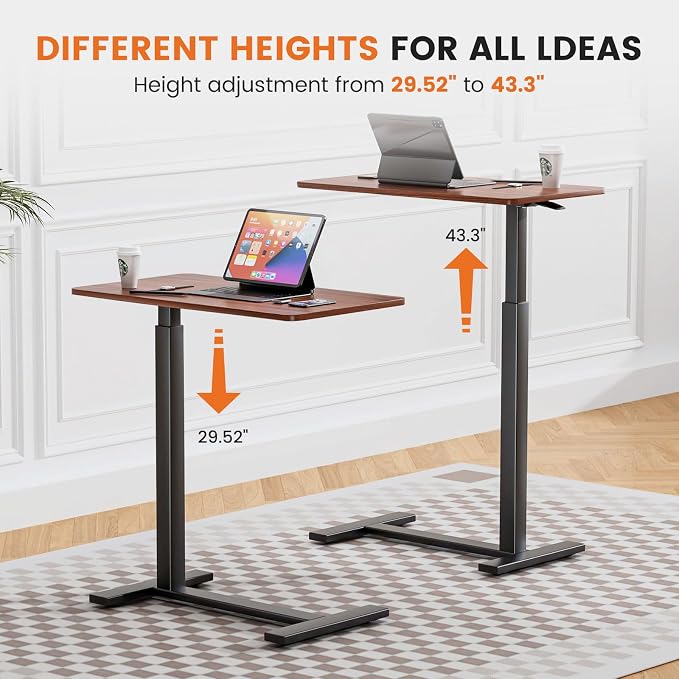 Sweetcrispy Overbed Table, Bedside Table, Storage Shelf - Image 3