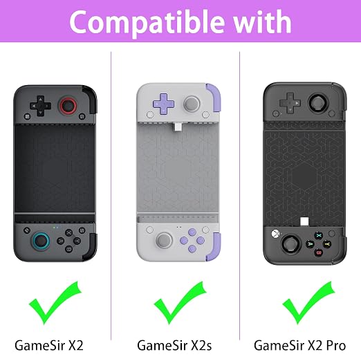 Aenllosi Hard Case for GameSir X2/X2S/X2Pro Mobile Gaming Controller, Gray - Image 7