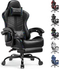 GTPLAYER Gaming Chair, Computer Game Chair for Adults, Iridescent Black | Ergonomic Comfort Video Game Chair with Footrest 90-155°Recline, Head Lumbar Support & Height Adjustable for Office Gaming by GTPLAYER