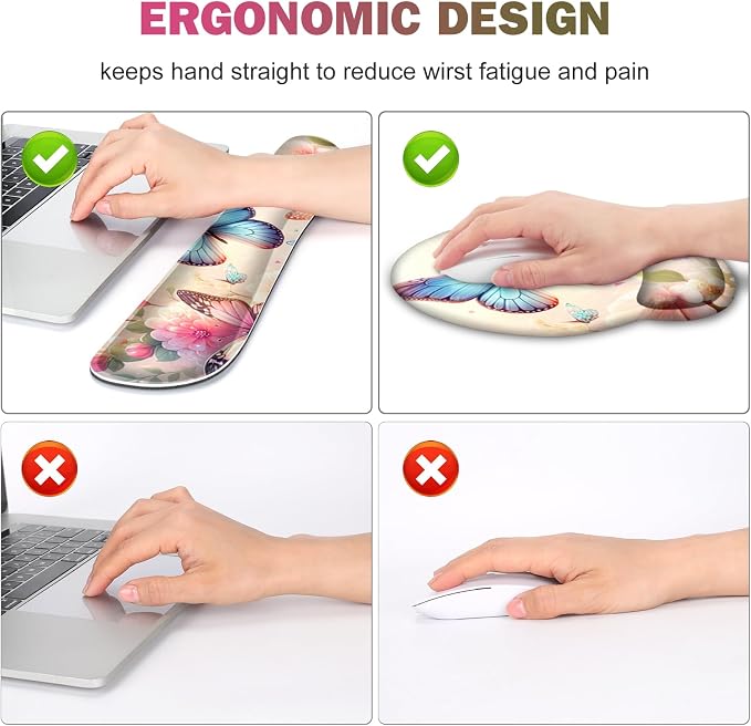 Gaming Mouse Pad, Large Desk Mat, 4in1 XXL Mousepad Cute Desk Pad Protector - Image 4