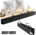 Cinati 49.2" Under Desk Cable Management Tray, Large Fabric Cord Organizer by Cinati