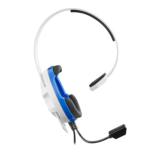 Turtle Beach Recon Chat PlayStation Headset – PS5, PS4, Xbox Series X, Xbox Series S, Xbox One, Mobile & PC with 3.5mm – Glasses Friendly, High-Sensitivity Mic, White - Image 4