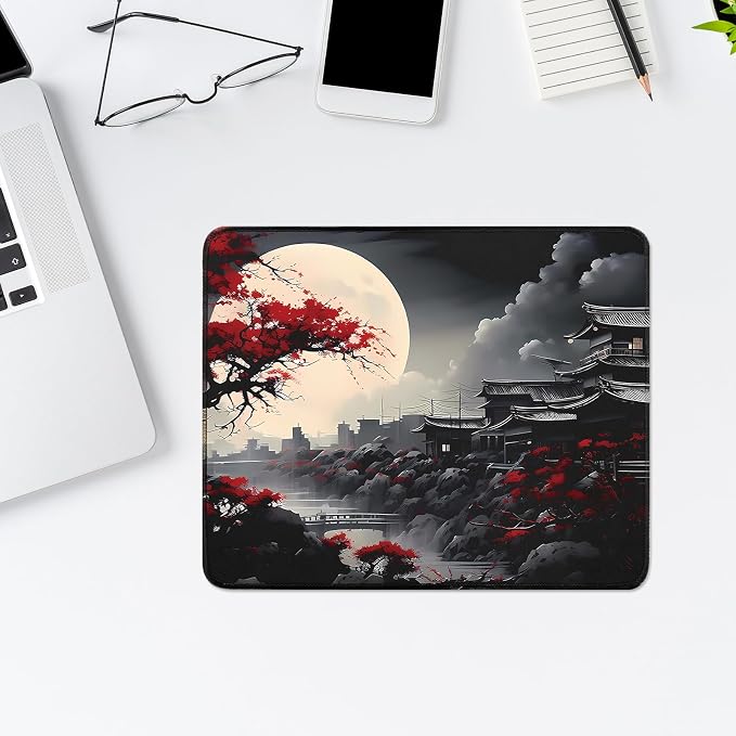 FreeNook Mouse Pad Gaming Mousepad,Small Mousepads for Keyboard and Mouse with Non-Slip Rubber Base,Suitable for School,Office,Home,10.2 x 8.3 Inch - Image 3