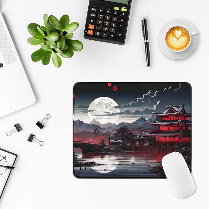 FreeNook Mouse Pad Gaming Mousepad,Small Mousepad for Keyboard and Mouse with Non-Slip Rubber Base,Suitable for School,Office,Home,10.2 x 8.3 Inch - Image 7
