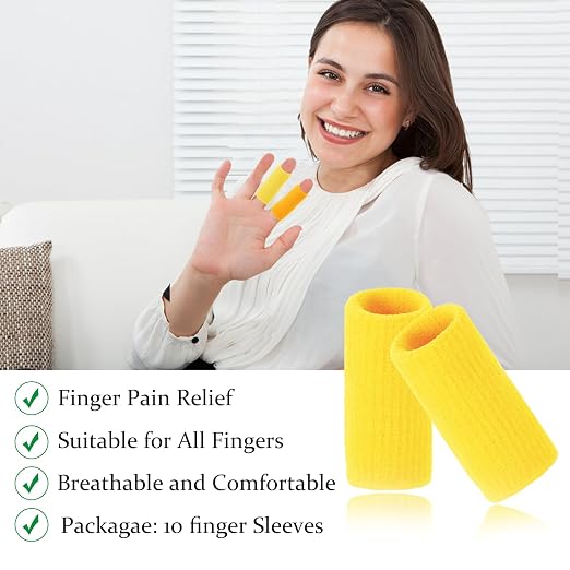 Finger Compression Sleeves, 10 Pcs - Image 2