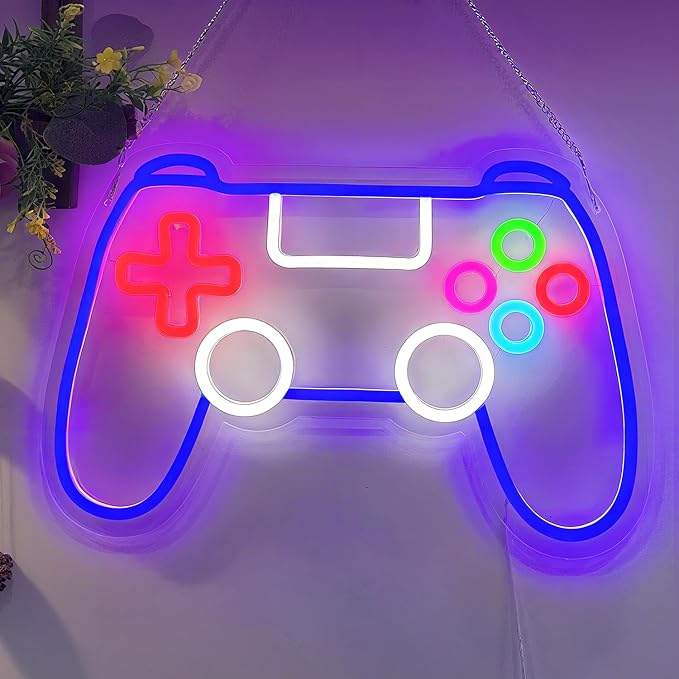 Gaming Neon Sign, led Neon Signs Dimmable by USB powered - Image 4