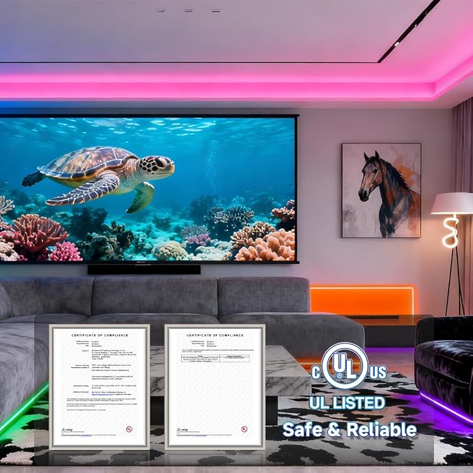 BTF-LIGHTING RGB+Natural White SK6812 LED Strip 16.4FT 150LED IP30 DC12V - Image 2