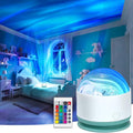 Northern Lights Projector, Rechargeable 16 Color Aurora Night Light Projector Mood Lighting with Dimmable & Remote Control for Bedroom Kids Teen Girl Gift Room Decor by Avkast