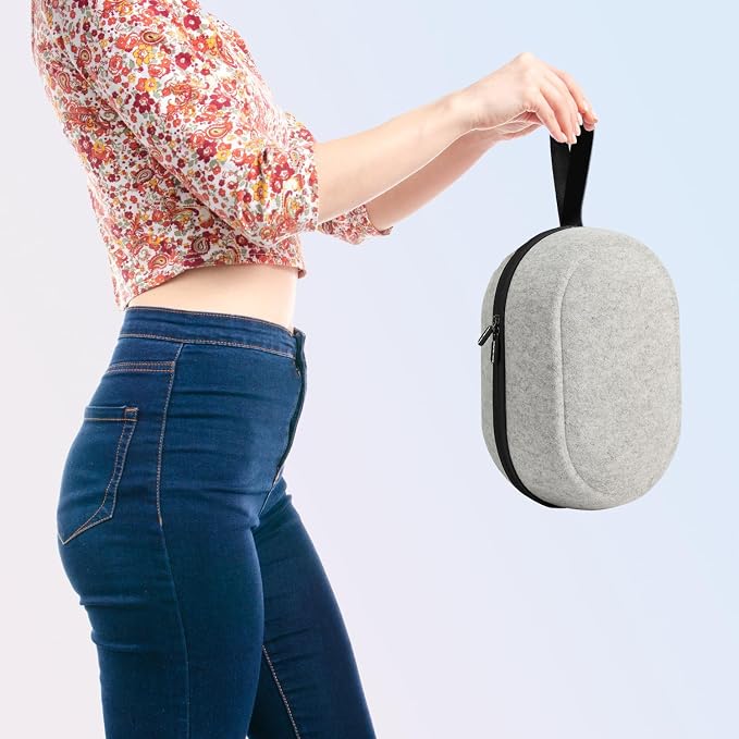 BnLnHOGVR VR Carrying Case for Meta Quest 3S/3/2, Steam Fream, Elite Strap - Image 8