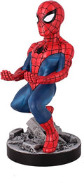 Exquisite Gaming: Marvel: The Amazing Spider-Man - Original Mobile Phone & Gaming Controller Holder, Device Stand, Cable Guys, Licensed Figure 8 Inch by ExquisiteGaming