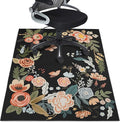 Office Chair Mat for Hardwood Floor 36"X 48" Office Rugs for Gaming Rolling Chairs Computer Desk Chair Non-Slip Butterfly Floral Protector Mats for Hard Floor & Tile Floor Decor by Wruzbxcn