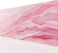 KTRIO Large Gaming Mouse Pad, Desk Mat, 31.5 x 15.7 in, Pink Glow, XXL | Smooth Micro-Weave Surface, Artistic Pattern Design, Non-Slip Rubber Base, Durable Stitched Edges, Office & Home Use by KTRIO