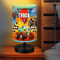 Glooglitter Monster Truck Themed Table Lamp 3 Colors Dimmable Lights 11.02 x 5.12 Inch Monster Truck Themed Night Light Bedside Lamps Decoration for Bedroom Desk Birthday Gift for Christmas Home Decor by Glooglitter