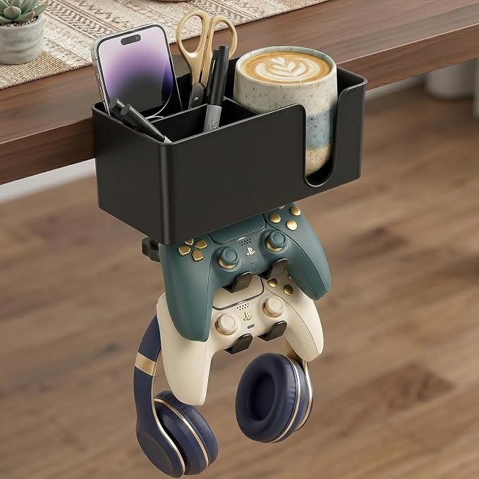 5 in 1 Desk Cup Holder Clamp, Detachable Pencil Holder - Image 7