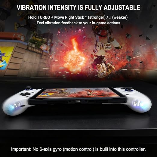 Joso Wireless Game Controller for iPhone/iPad/Android, Phone Controller for Android/iOS/Switch with Hall Effect Triggers, 2 Programmable Back Buttons, Dual Vibration & Turbo, Support Phone Case - Image 8