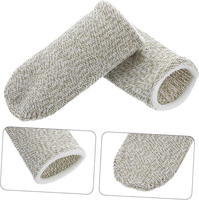 Tofficu Touchscreen Finger Sleeves 10pcs Anti-Sweat Gaming Gloves Breathable Knit Sleeves for Mobile Games Gaming Thumb Guard Enhanced Precision - Image 7