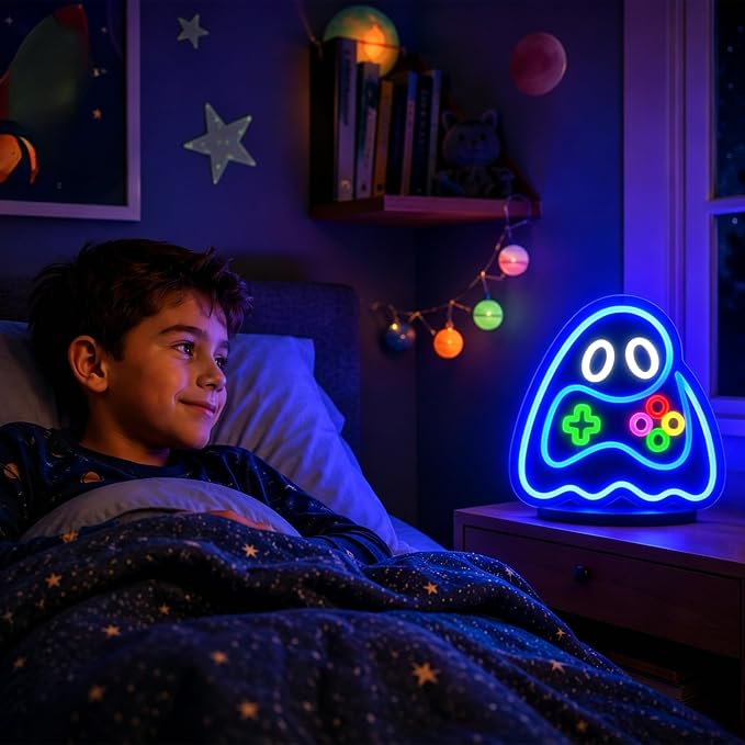 Ghost Neon Lights Signs Neon Sign Led Sign Light for Wall Decor - Image 6