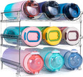 spospo Water Bottle Organizer for Cabinet 3 Pack Water Bottle Holder by SPOSPO