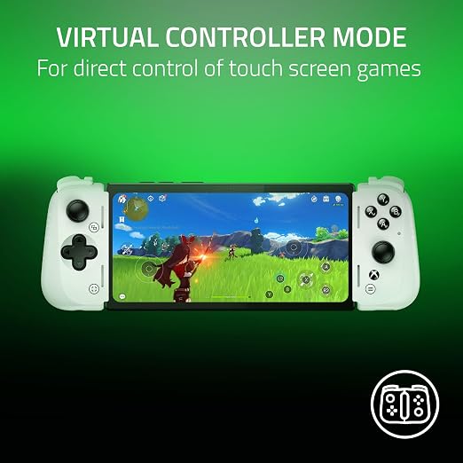 Razer Kishi V2 Pro Mobile Gaming Controller Xbox Edition for Android, White - Image 7