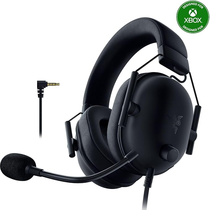 Razer BlackShark V2 X Xbox Gaming Headset, 3.5mm Audio Jack, Black by Unknown